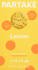 Partake Lemon Soft Baked Box 5.5oz/6ct