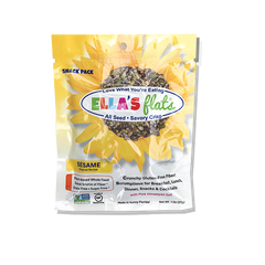Ella's Flats® All Seed Crisps, Sesame 20ct/1oz