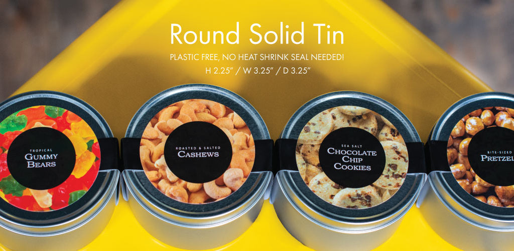 Round Solid Tin