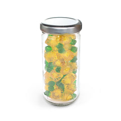 4D Gummies, Pineapples, Tall Flint Jar 24ct/7oz