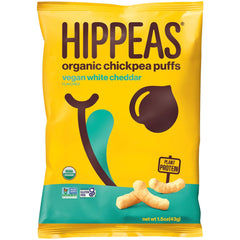 Hippeas® Organic Chickpea Puffs, Vegan White Cheddar 1.5oz/12ct