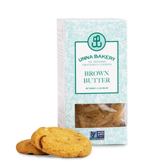 Unna Bakery Brown Buttter Cookies 6ct/3.4oz