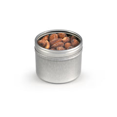 Almonds, Smoked, Tin Round Window Small 48ct/2.6oz