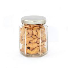 Cashews, Roasted & Salted, Hex Jar 48ct/3.5oz
