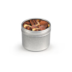 Mixed Nuts, Deluxe, Tin Round Window Small 48ct/2oz