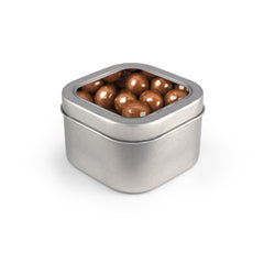Espresso Beans, Chocolate Covered, Tin Square Window 48ct/4.6oz