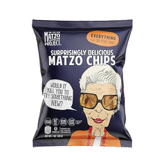 The Matzo Project® Matzo Chips, Everything 1oz/24ct