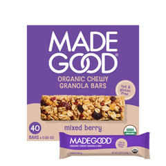 MadeGood® Granola Bar, Mixed Berry 40ct/0.85oz