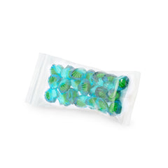 4D Gummies, Seashells, Mini Cello Bag 48ct/3oz