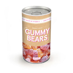 Gummy Bears, Organic Vegan, Specialty Canister 48ct/4.5oz