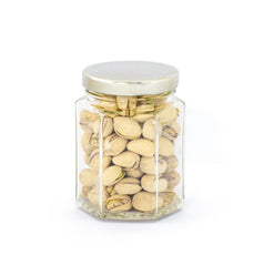 Pistachios, Roasted & Salted, Hex Jar 48ct/2.9oz