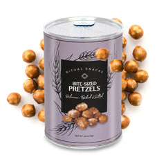 Pretzel Bites, Ritual Snacks Canister 48ct/2.5oz