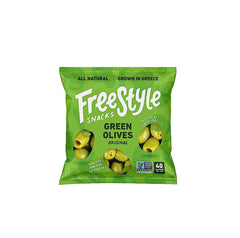 Freestyle Snacks Green Olives, Original 120ct/1.1oz