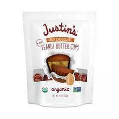 Justin's® Peanut Butter Cups, Organic Milk Chocolate Mini 6ct/4.7oz