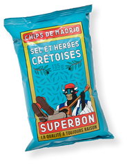 SUPERBON Madrid Crisps, Salt and Cretan Herbs 10ct/4.76oz