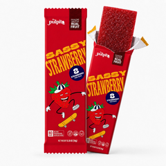 Pulpito Fruit Bars, Sassy Strawberry 50ct/0.35oz