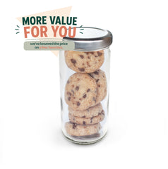 Cookies, Sea Salt Chocolate Chip, Tall Flint Jar 24ct/4oz