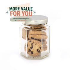 Cookies, Sea Salt Chocolate Chip, Hex Jar 48ct/2.5oz