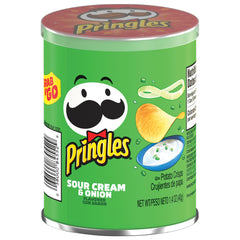 Pringles®, Sour Cream & Onion, Short Canister 12ct/1.41oz