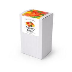 Gummy Bears, 5" White Box 48ct/5oz