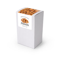 Peanuts, Honey Roasted, 5" White Box 48ct/3.5oz