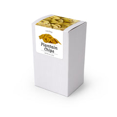 Plantain Chips, 5" White Box 48ct/1.5oz