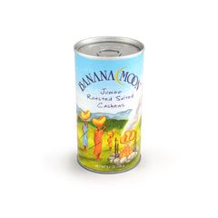 Cashews, Roasted & Salted, Banana Moon Tall Canister 48ct/6oz