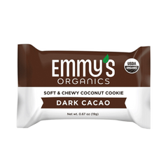 Emmy's® Organic Single Pack Macaroon, Coconut Dark Cacao 144ct/0.67oz