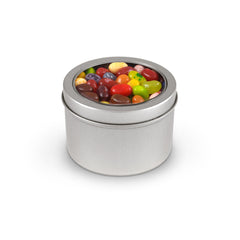 Jelly Beans, Jelly Belly®, Tin Round Window Medium 48ct/8.3oz