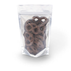 Pretzels, Chocolate Covered, Silver Pouch 48ct/1.7oz