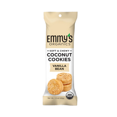 Emmy's® Organics Macaroons, Coconut Vanilla Bean, 3 pack 72ct/1.5oz