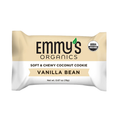 Emmy's® Organics Single Pack Macaroons, Coconut Vanilla Bean 144ct/0.67oz
