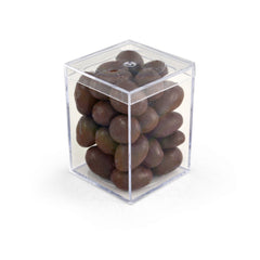 Almonds, Chocolate Covered, 3" GEO 48ct/4.8oz