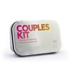 Couples Kit, Hinged Tin Screenprinted 96ct