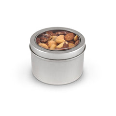 Mixed Nuts, Deluxe, Tin Round Window Medium 48ct/5oz