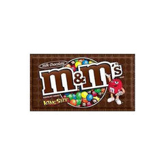 M&M's®, Milk Chocolate, King Size Bag 144/3.14oz